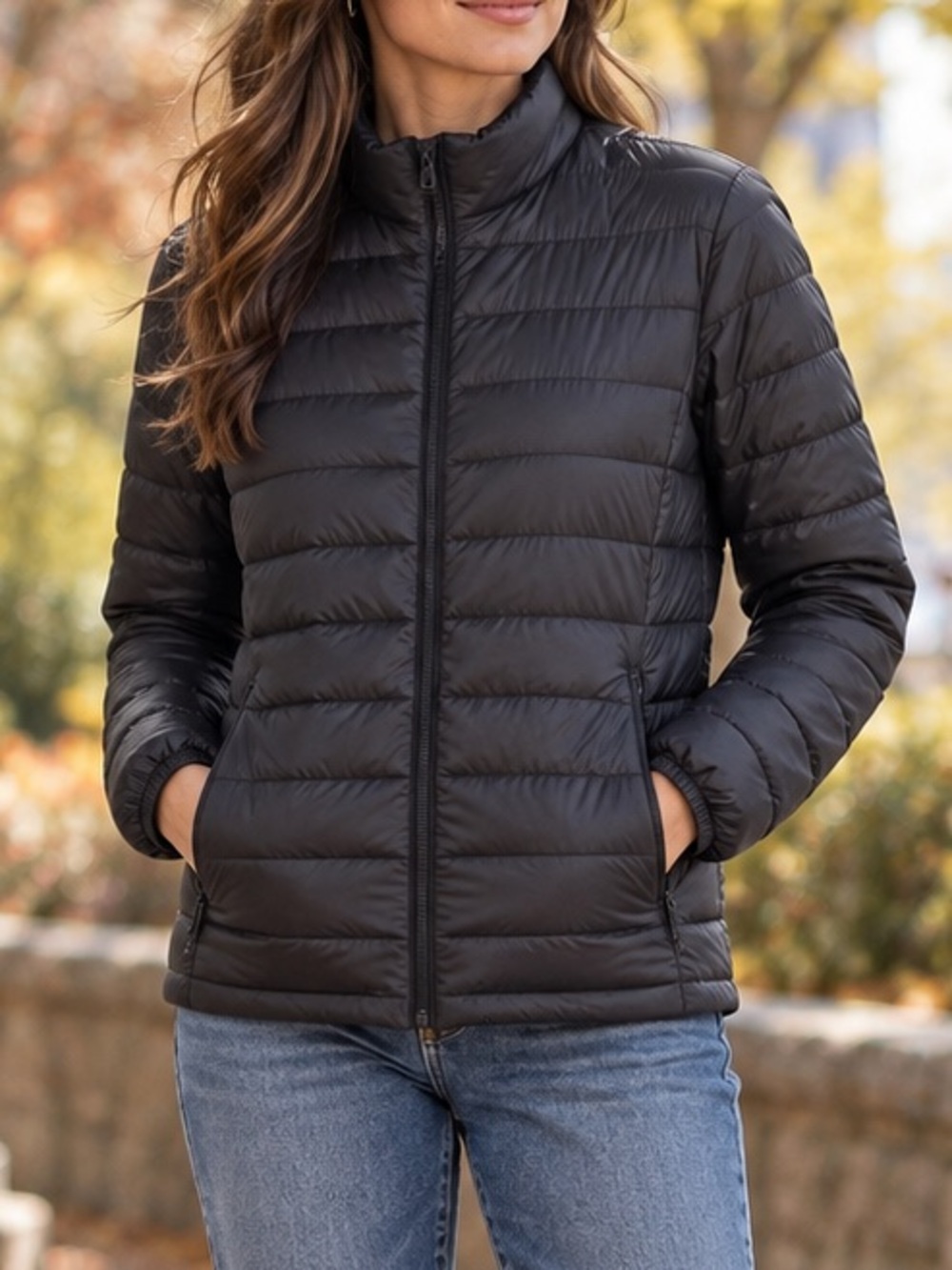 NWT Quince Lightweight Down Puffer Jacket M